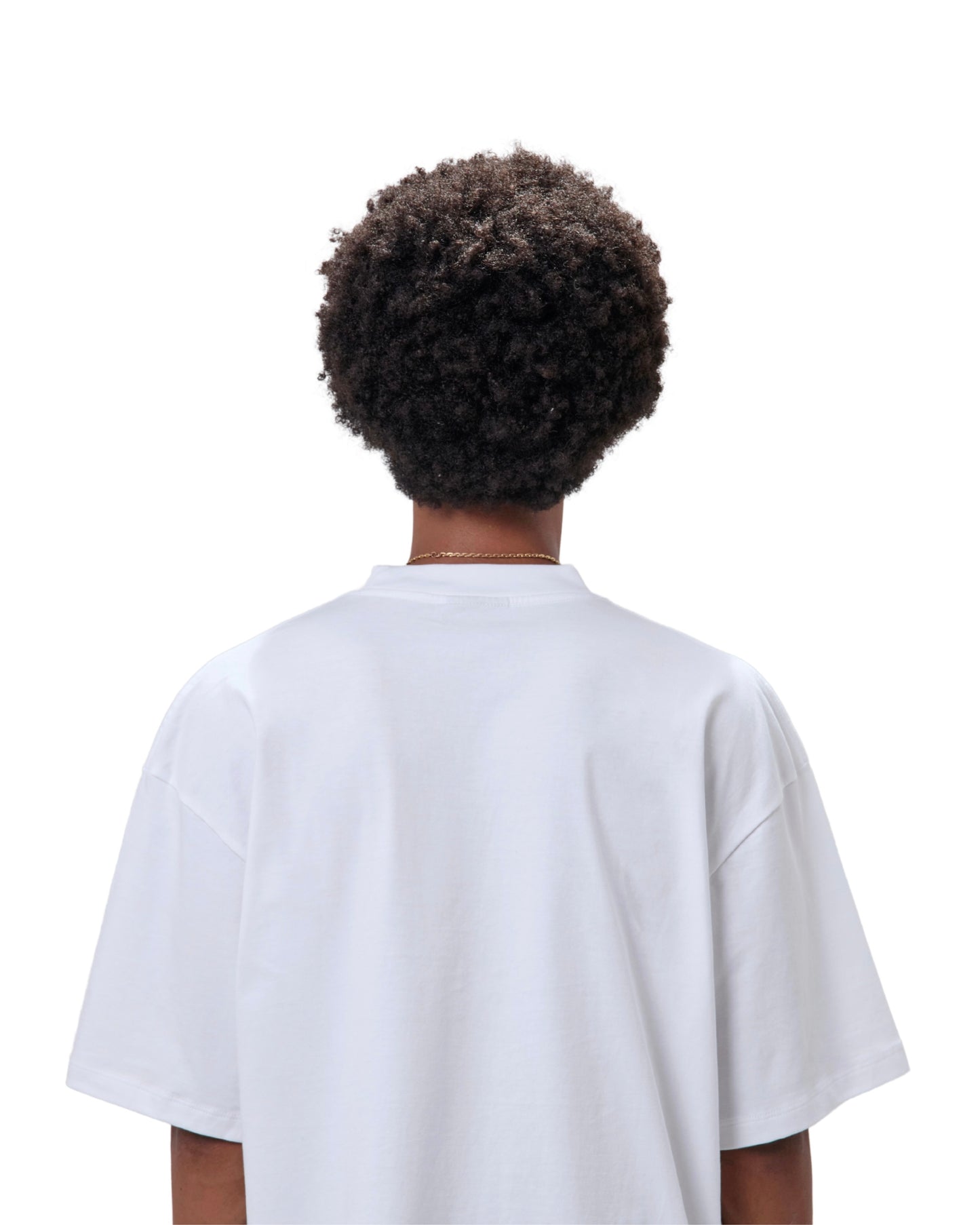 New polo Oversized - Blanco premium