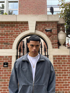 HeavyWeight Zipper - Washed Grey