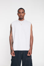 Camiseta HeavyWeight Manga Cero - Glacier Blue