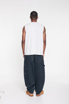 Camiseta HeavyWeight Manga Cero - Glacier Blue