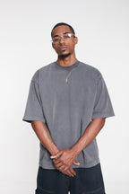 Heavyweight Oversized Tee - Washed Grey