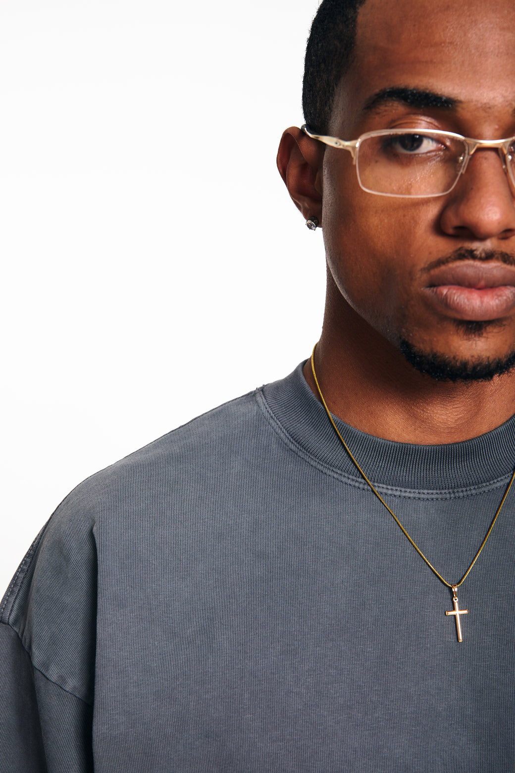 Heavyweight Oversized Tee - Washed Grey