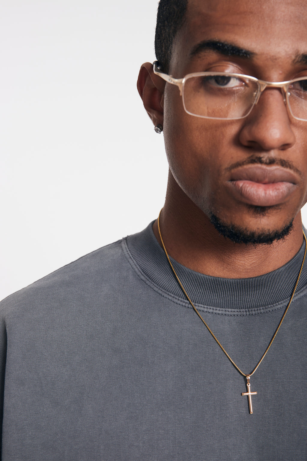 Heavyweight Oversized Tee - Washed Grey