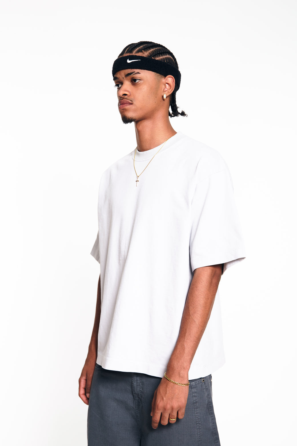 Heavyweight Oversized Tee - Glacier Blue