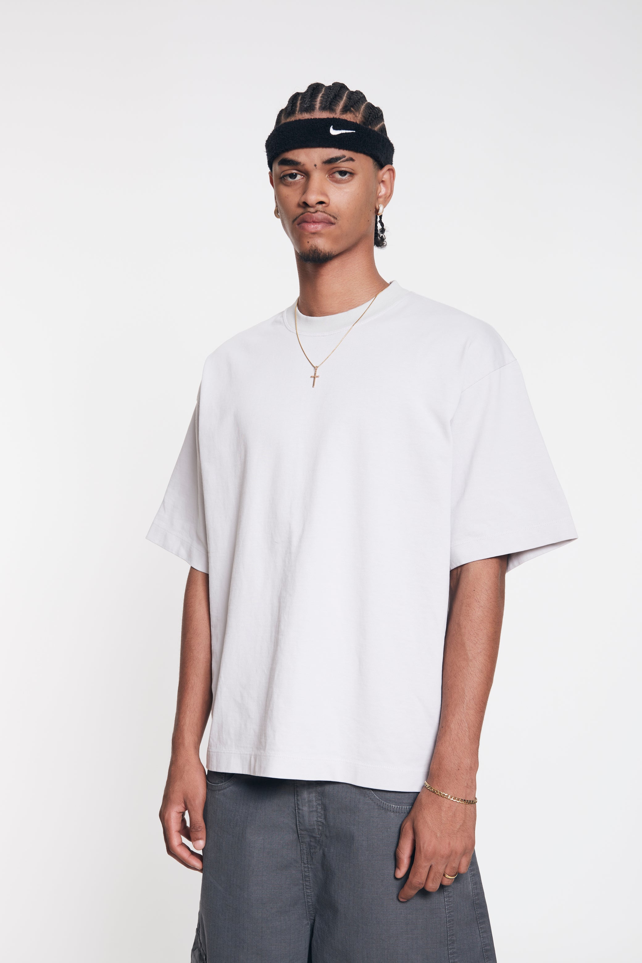 Heavyweight Oversized Tee - Glacier Blue