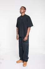 Heavyweight Oversized Tee - Washed Black