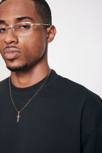 Heavyweight Oversized Tee - Washed Black