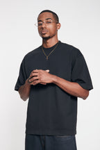 Heavyweight Oversized Tee - Washed Black