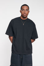 Heavyweight Oversized Tee - Washed Black