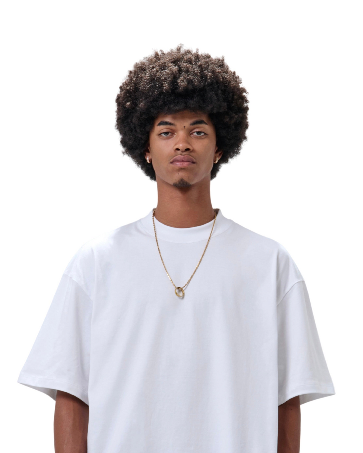 New polo Oversized - Blanco premium