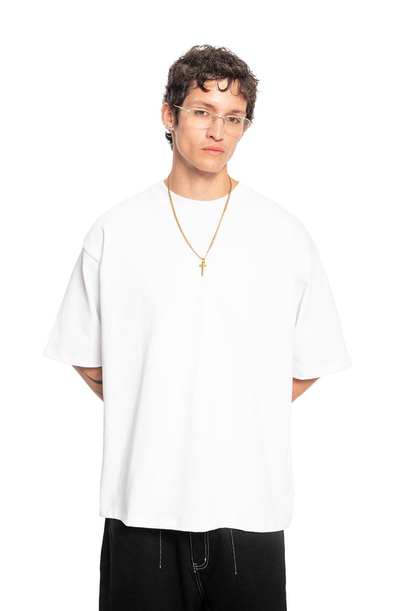 Middleweight Oversized Tee - Washed White
