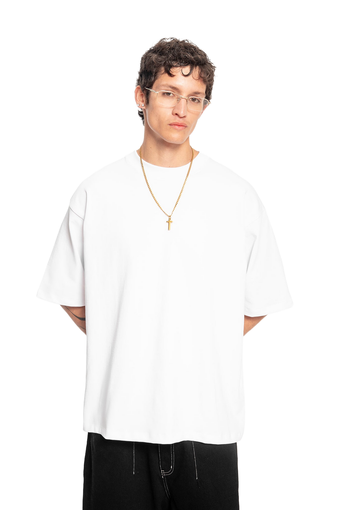 Middleweight Oversized Tee - Washed White