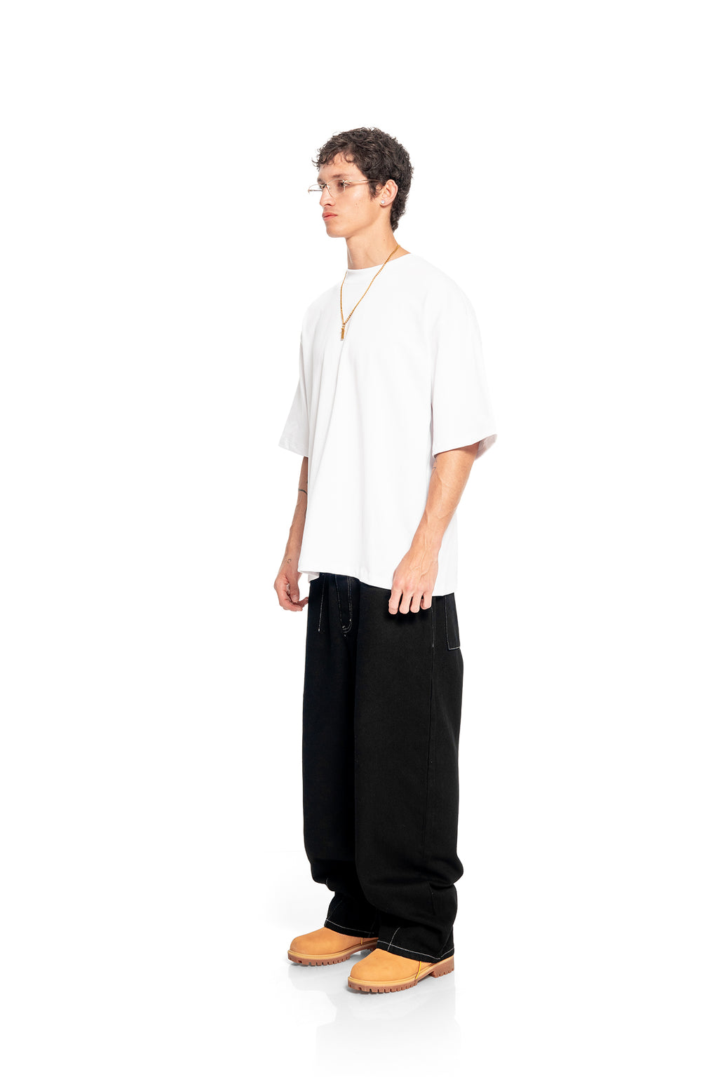 Heavyweight Oversized Tee - Washed White