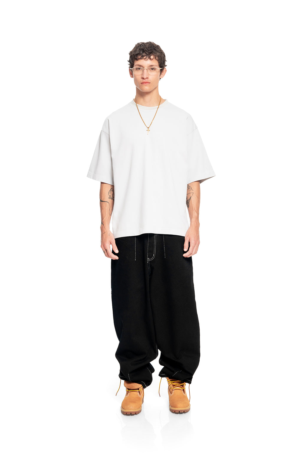 Heavyweight Oversized Tee - Glacier Blue