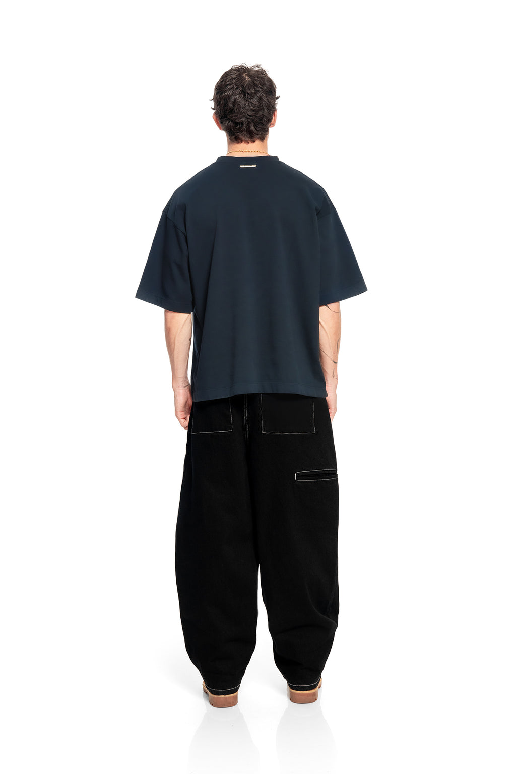 Heavyweight Oversized Tee - Washed Blue