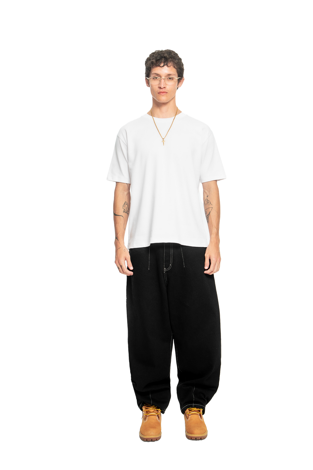 Middleweight Regular Tee - Washed White