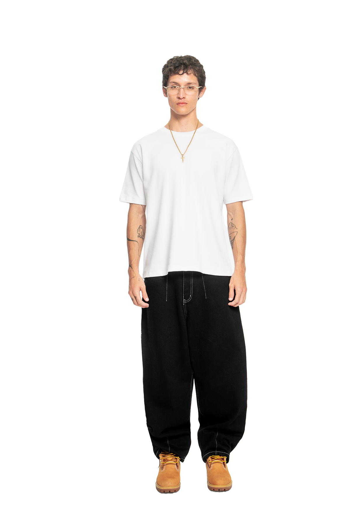 Middleweight Regular Tee - Washed White