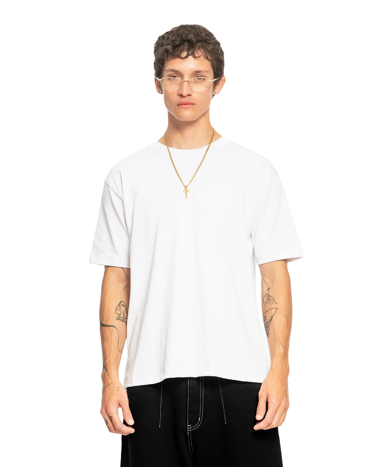 Middleweight Regular Tee - Washed White