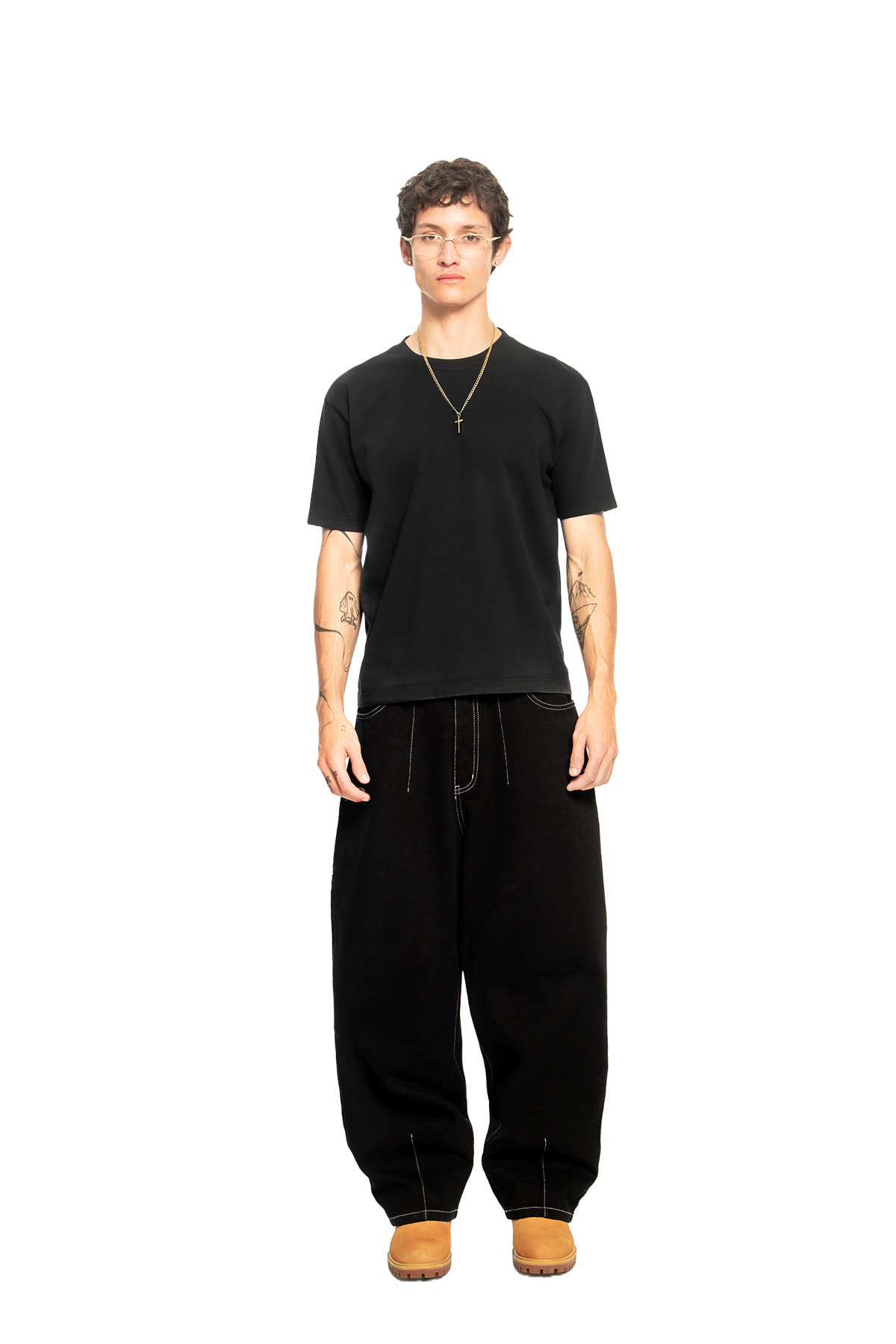 Middleweight Regular Tee - Full Black