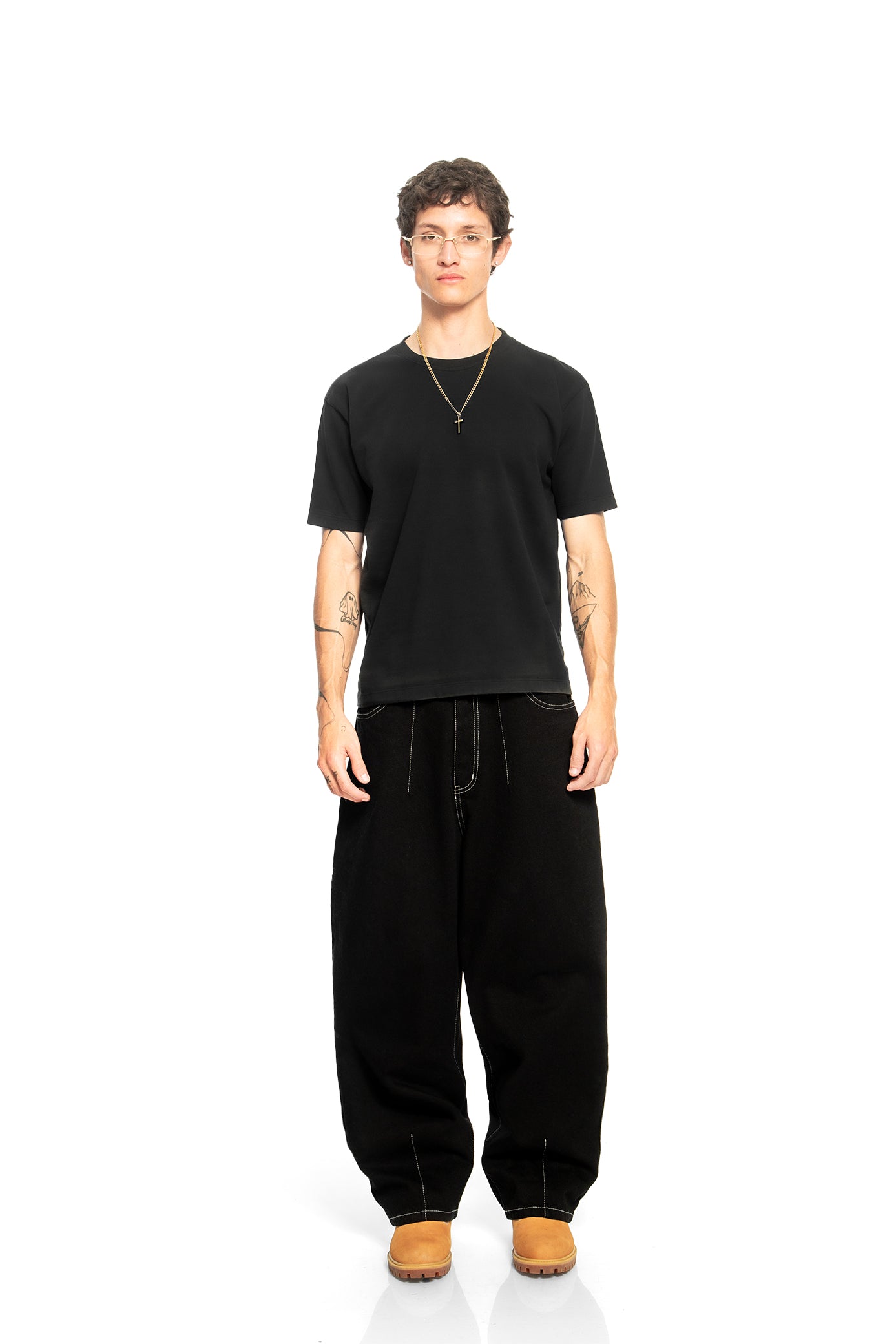 Heavyweight Regular Tee - Washed Black