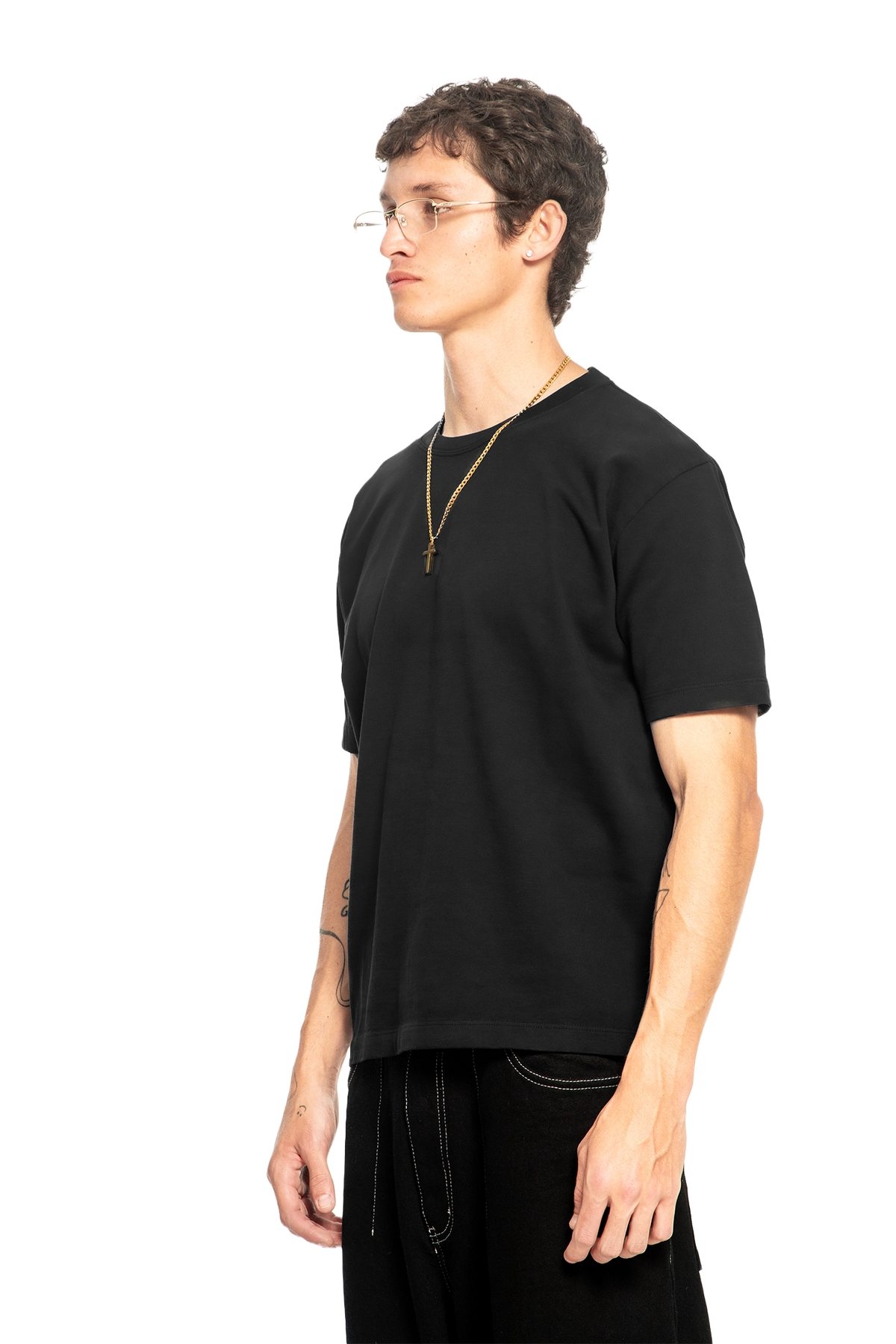 Middleweight Regular Tee - Full Black