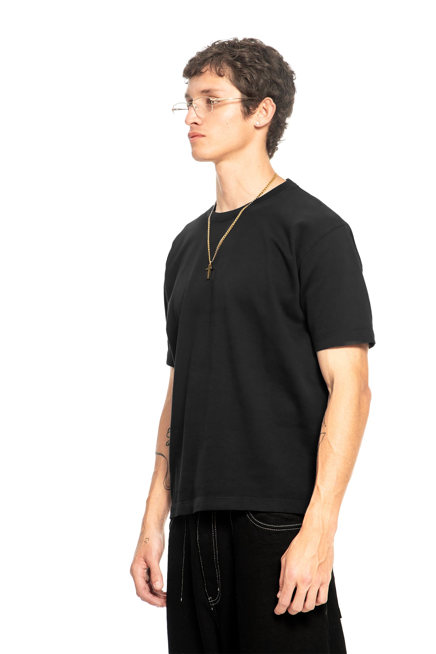 Heavyweight Regular Tee - Washed Black