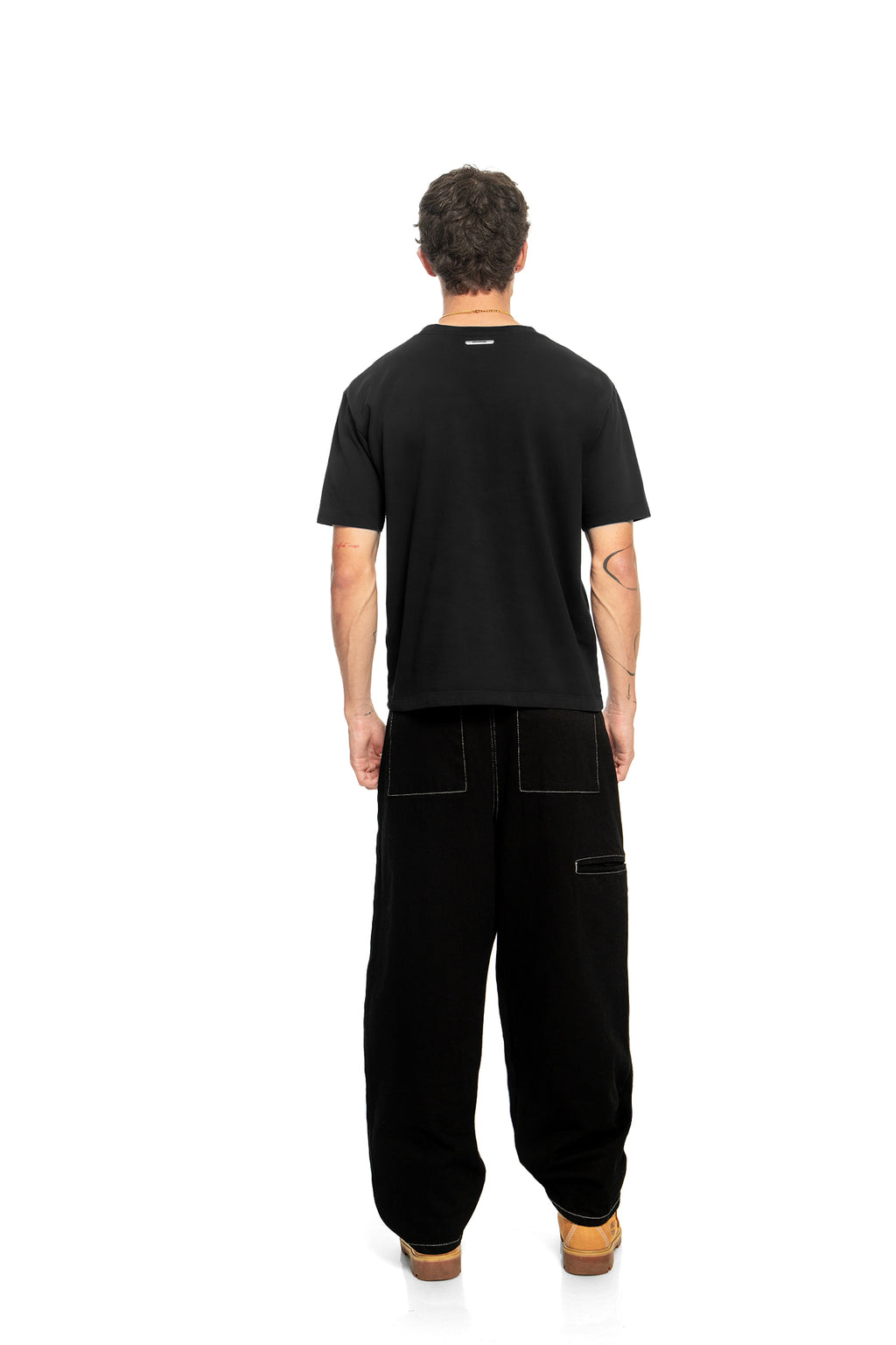 Heavyweight Regular Tee - Washed Black