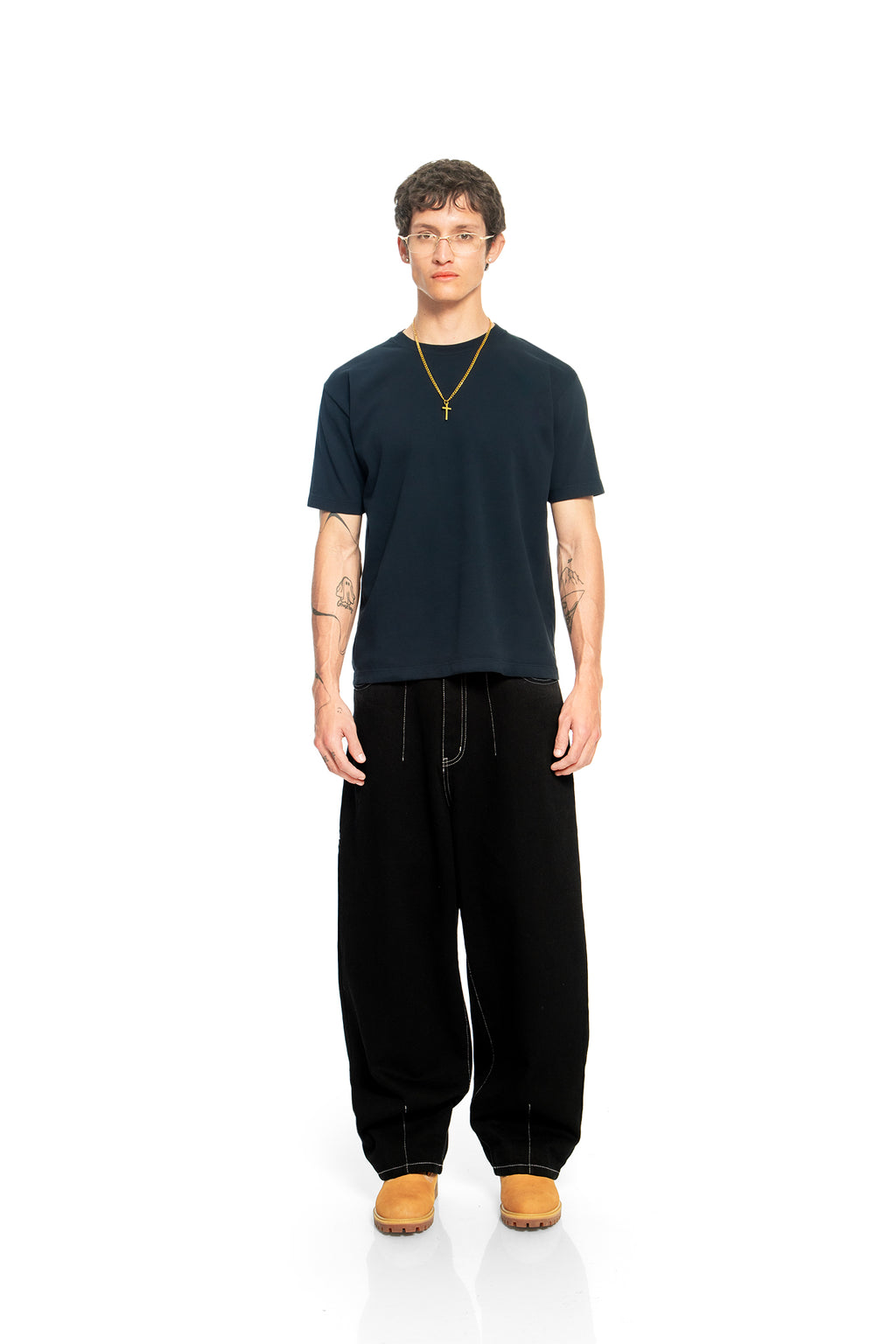 Heavyweight Regular Tee - Washed Blue