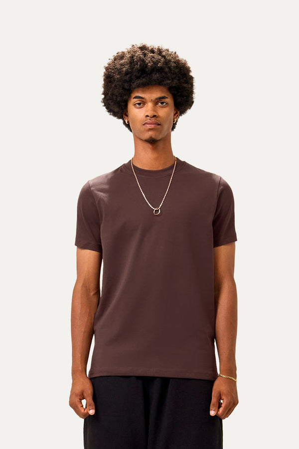 New polo Slim Fit - Marrón premium