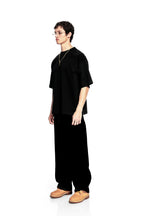 Middleweight Oversized Tee - Full Black