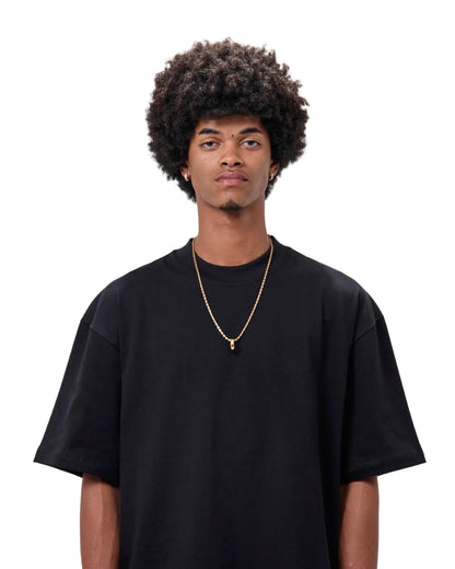 Polo Boxy fit - Negro premium