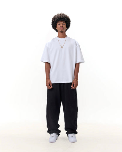New polo Oversized - Blanco premium