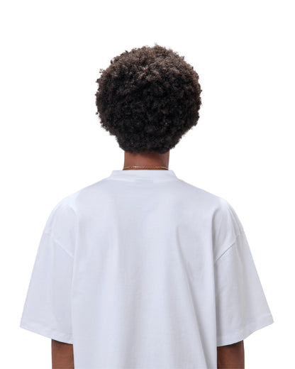 New polo Oversized - Blanco premium