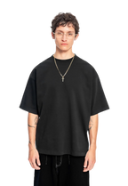 Middleweight Oversized Tee - Washed Black