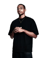 Middleweight Oversized Tee - Full Black