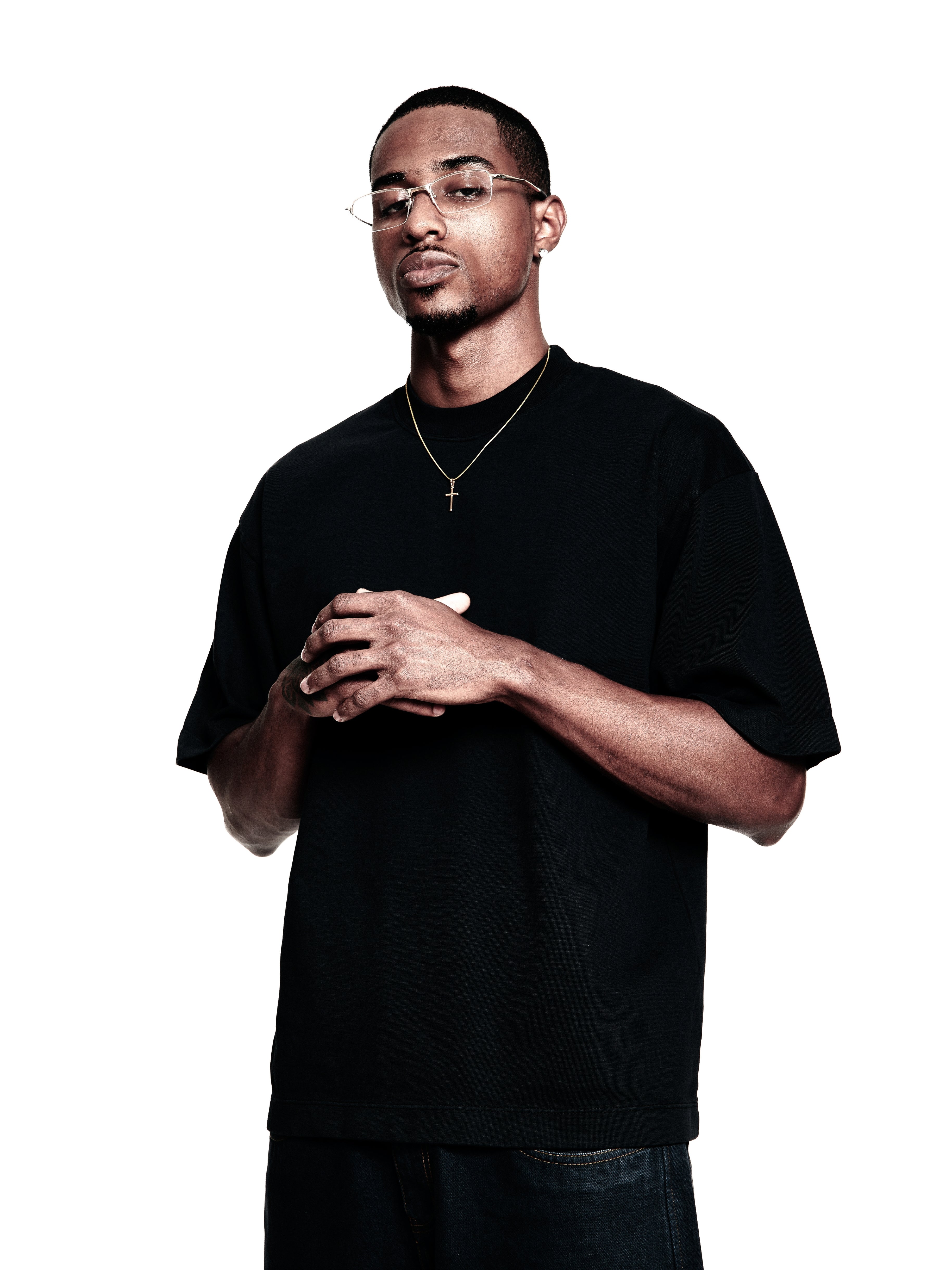 Middleweight Oversized Tee - Full Black