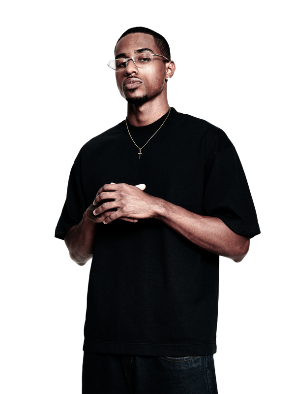 Middleweight Oversized Tee - Full Black