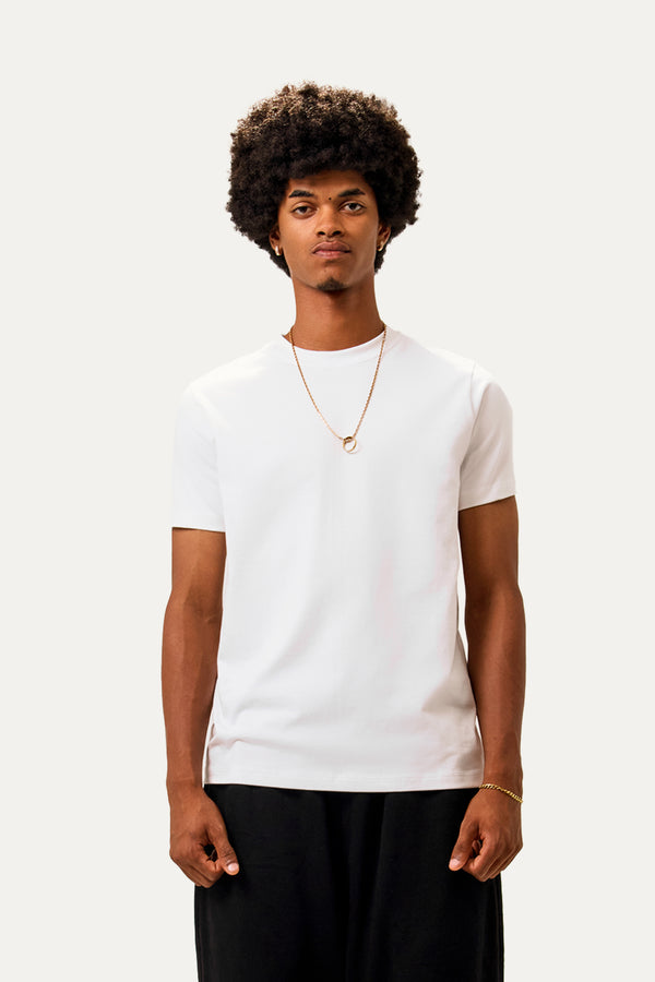 New polo Slim Fit - Blanco premium