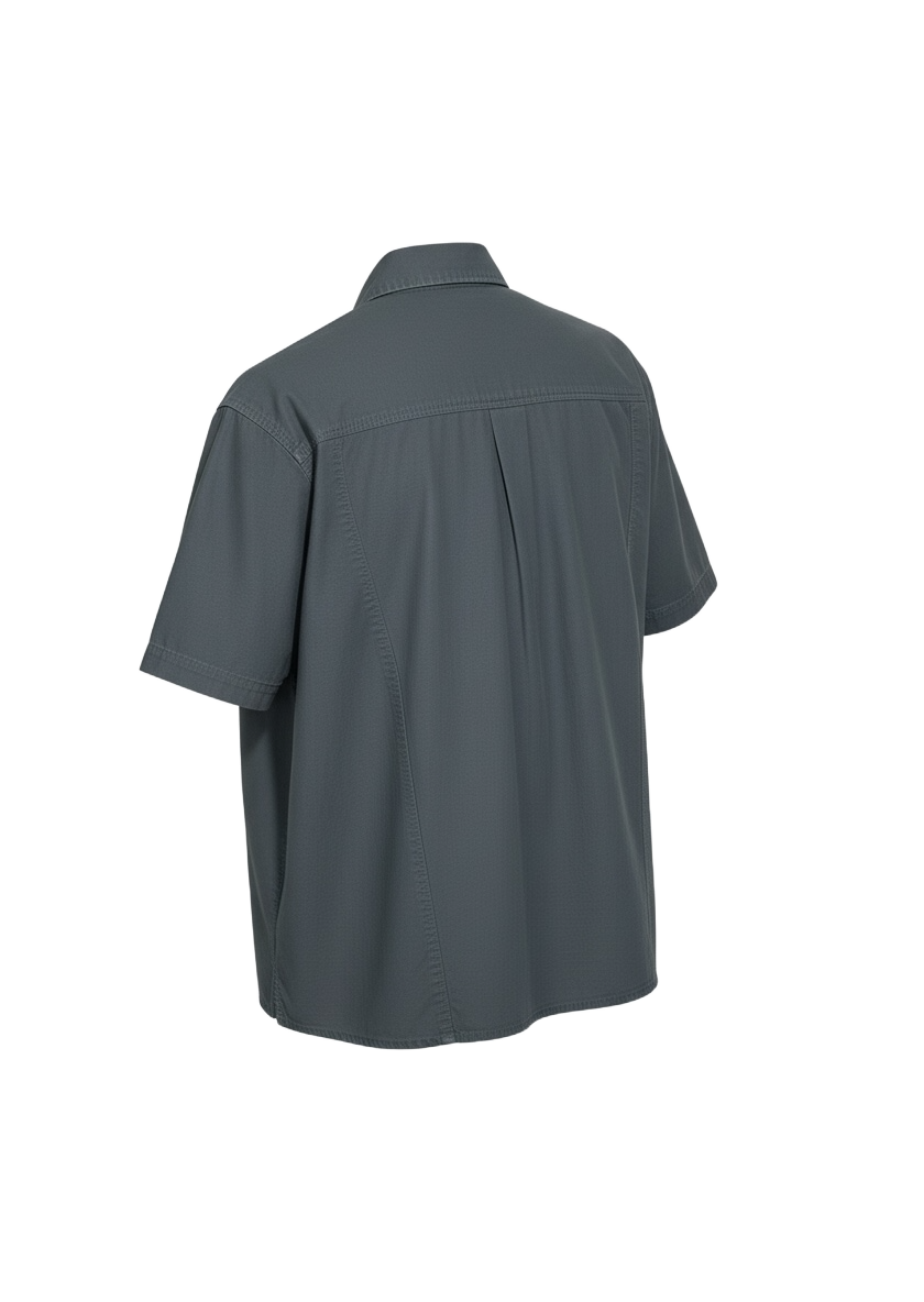 Camisa Cargo - Washed Grey
