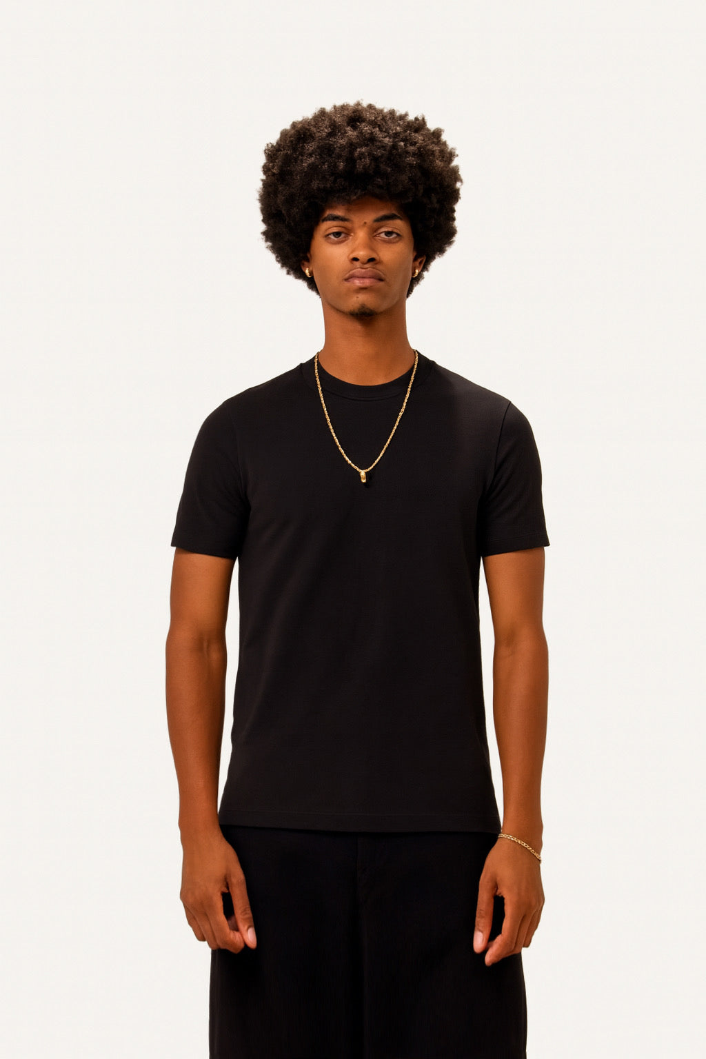 New polo Slim Fit - Negro premium