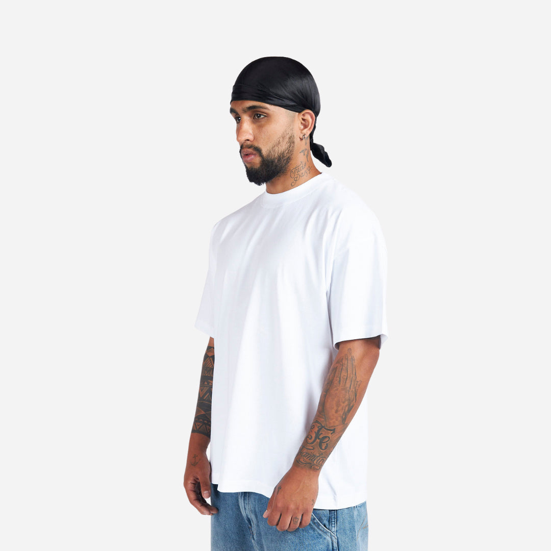 Tshirt Boxy Fit - Blanco premium