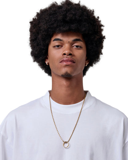 New polo Oversized - Blanco premium