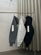 HeavyWeight Hoodie - Washed Black