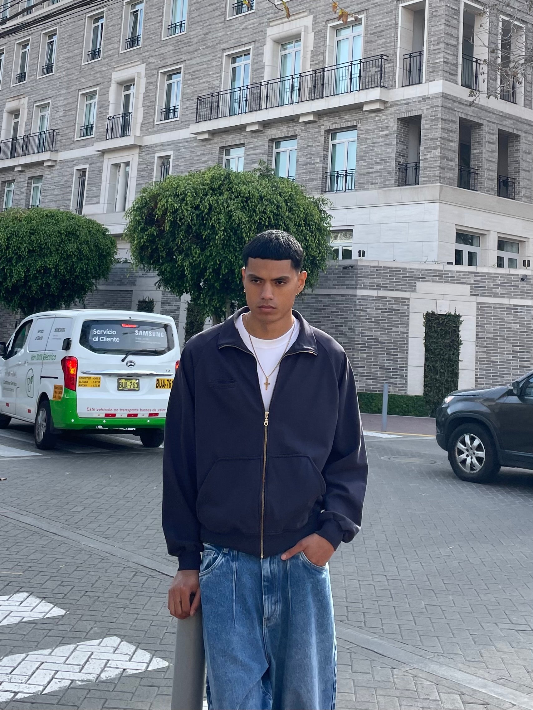 HeavyWeight Zipper - Deep Purple