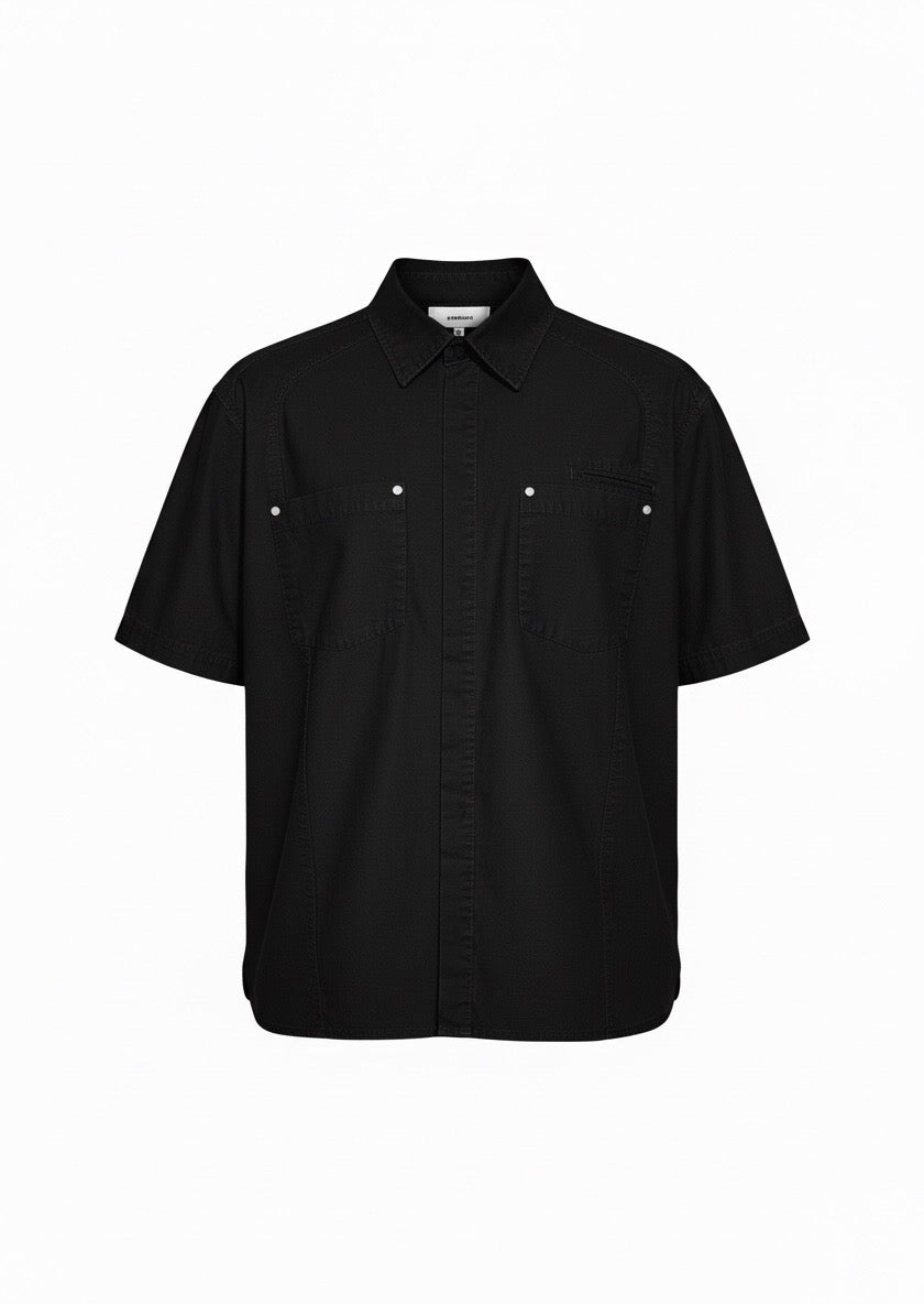 Camisa Cargo - Negro