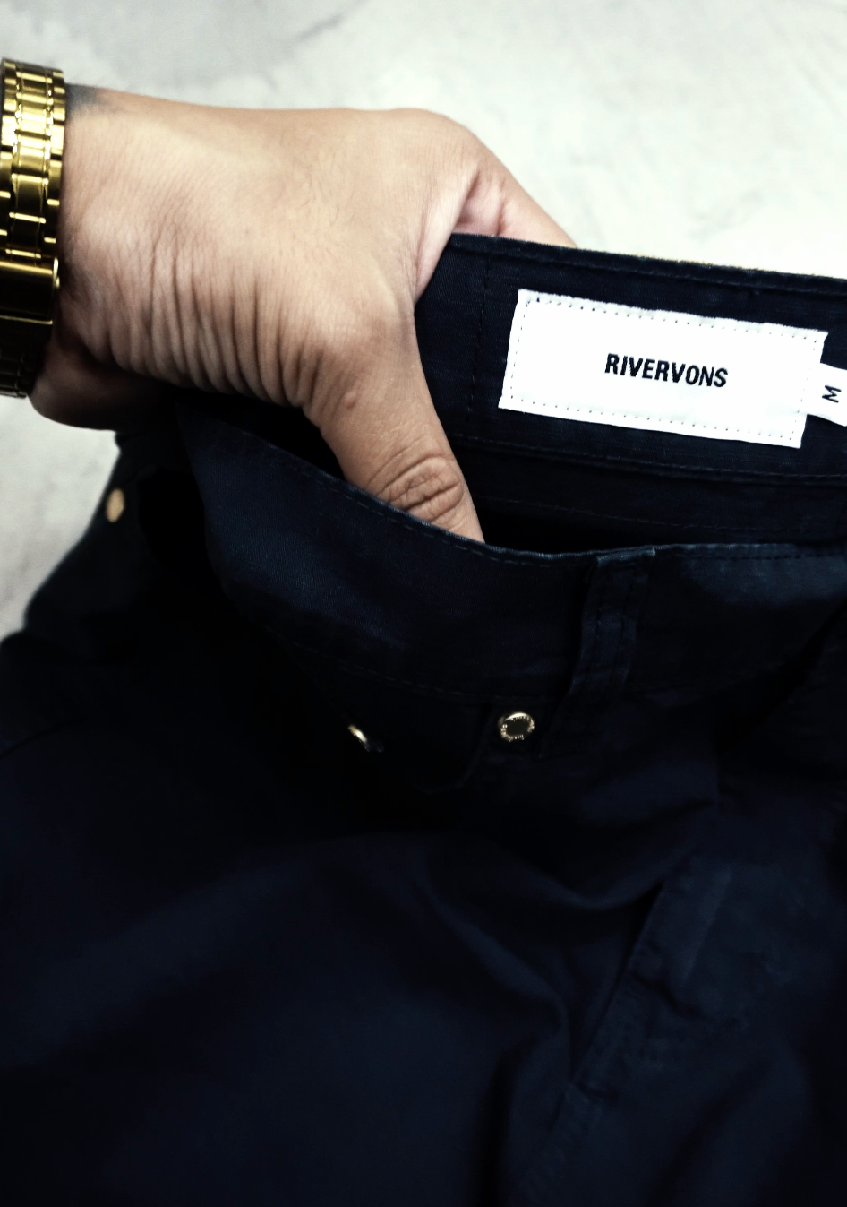 Pantalon Cargo - Negro