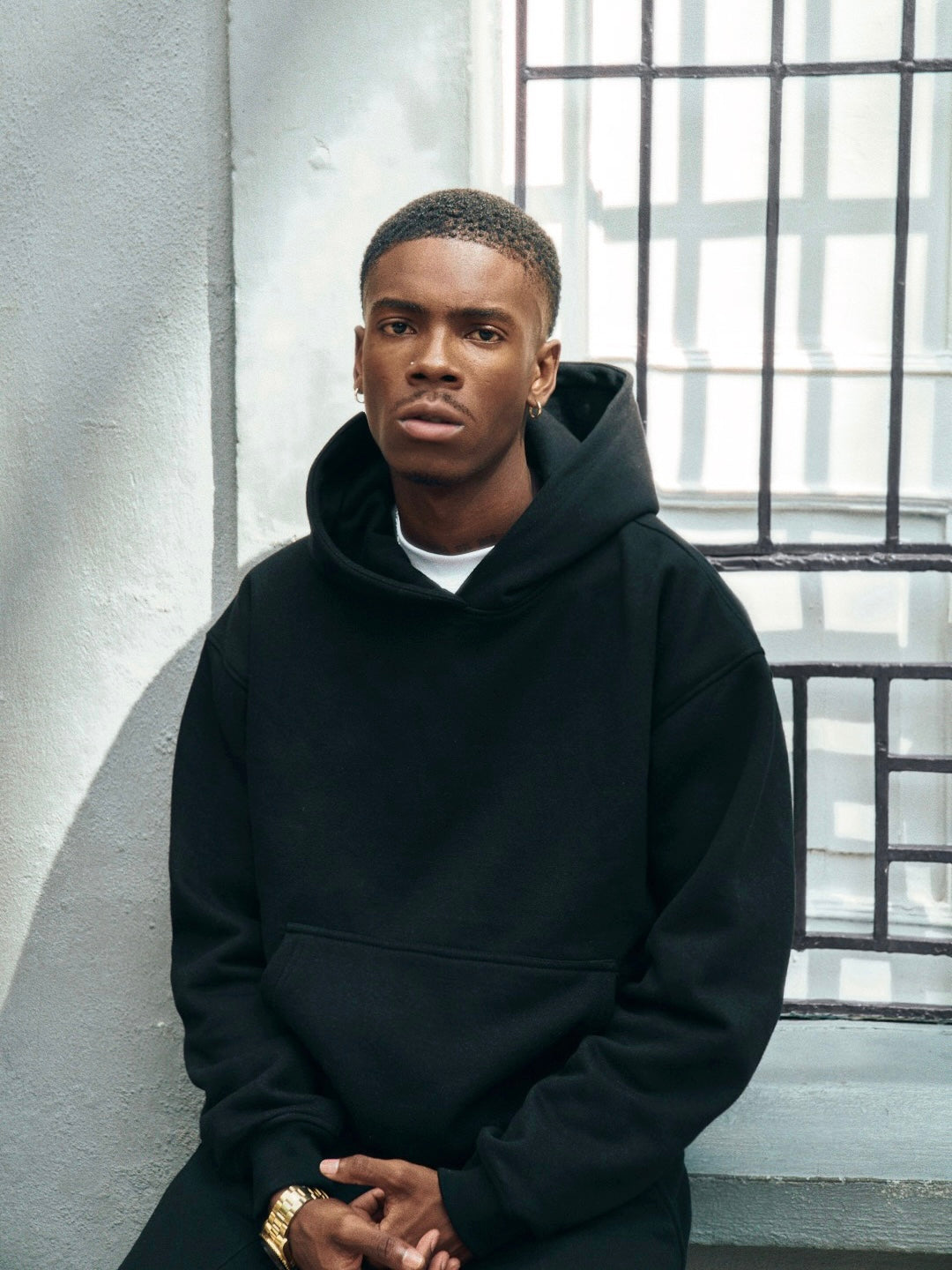 Hoodie 420 g/m² - Negro