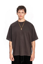Heavyweight Oversized Tee - Dark Grey