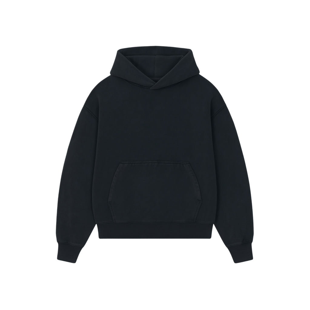 HeavyWeight Hoodie - Washed Black