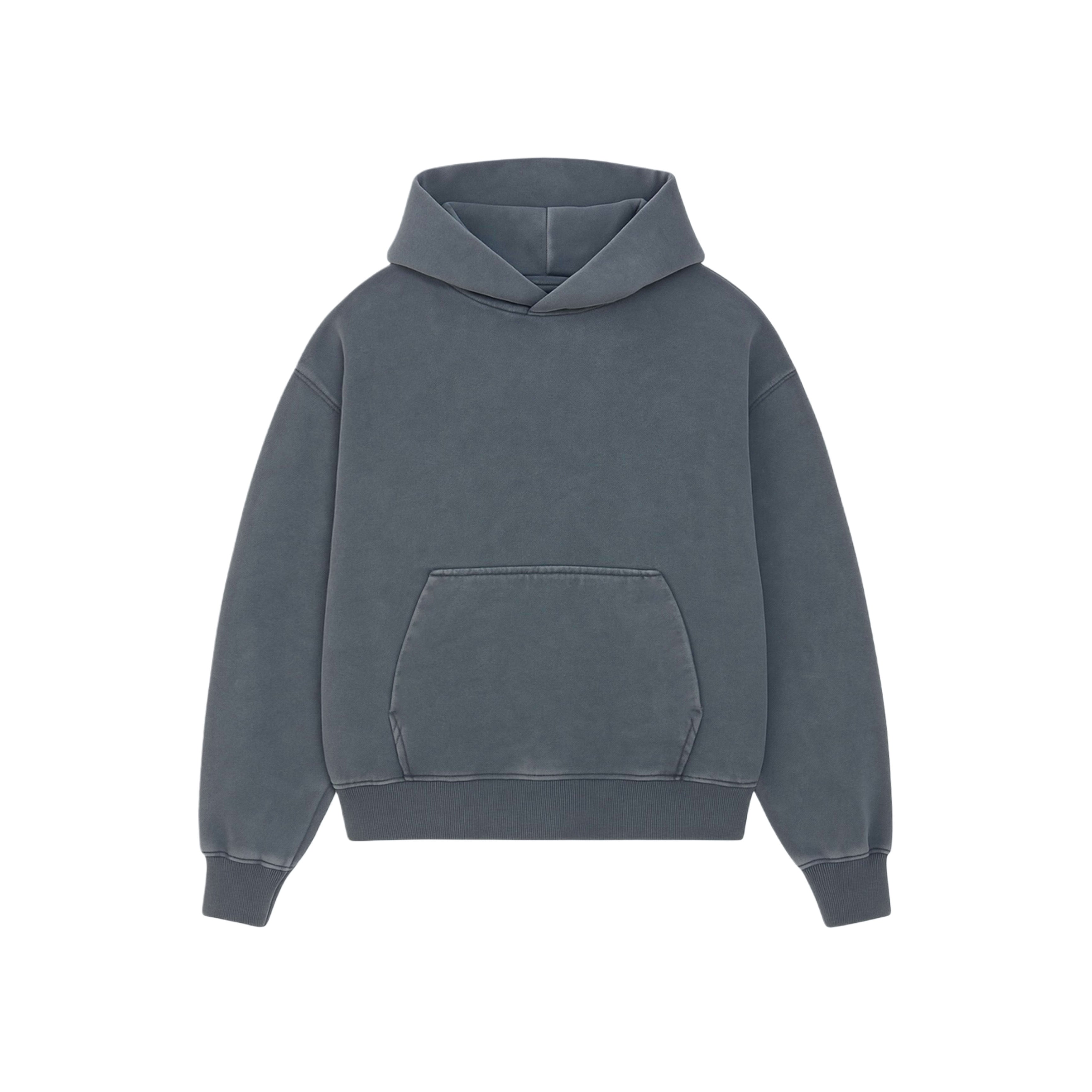 HeavyWeight Hoodie - Washed Grey